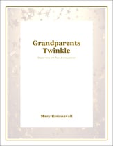 Grandparent's Twinkle Unison choral sheet music cover